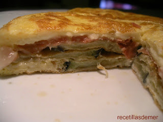 recetillasde mer tortilla de berenjenas