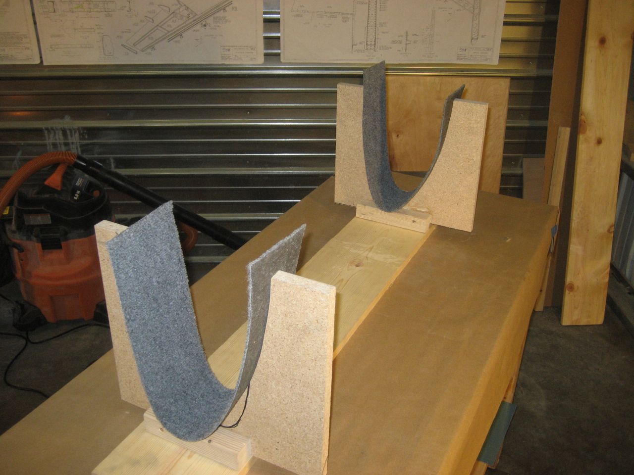 Christopher RV7 Construction leading edge