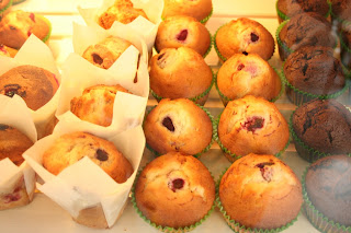 маффины с шоколадом