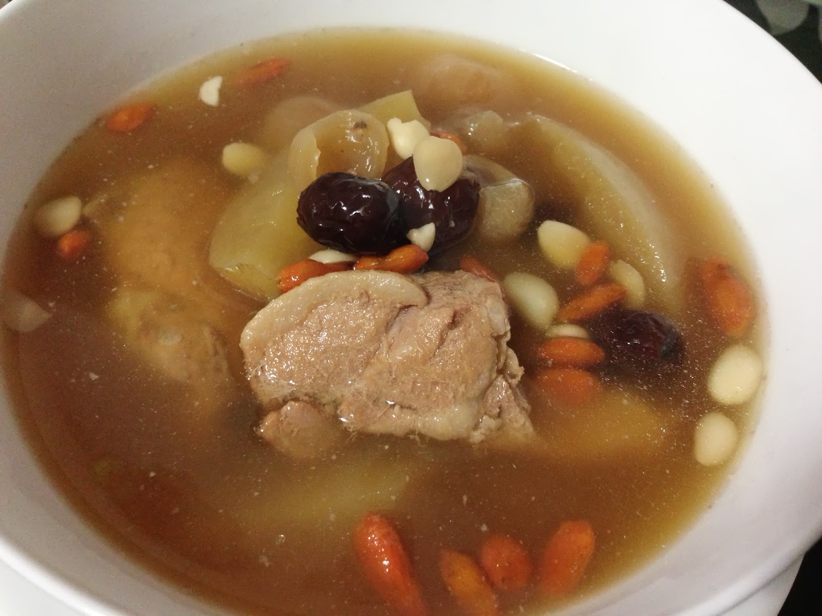 My Time in the Kitchen Apple & Pork Ribs Soup