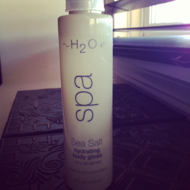 A Love Affair With Eyeliner Review H2O+ Sea Salt Hydrating Body Gloss
