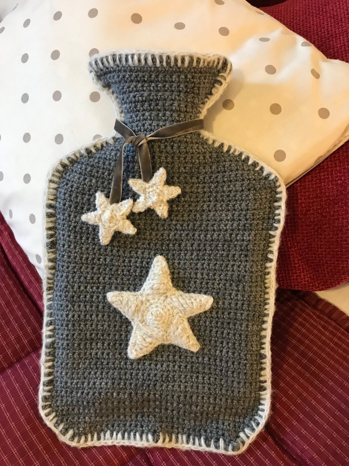 Star Hot water Bottle Cover