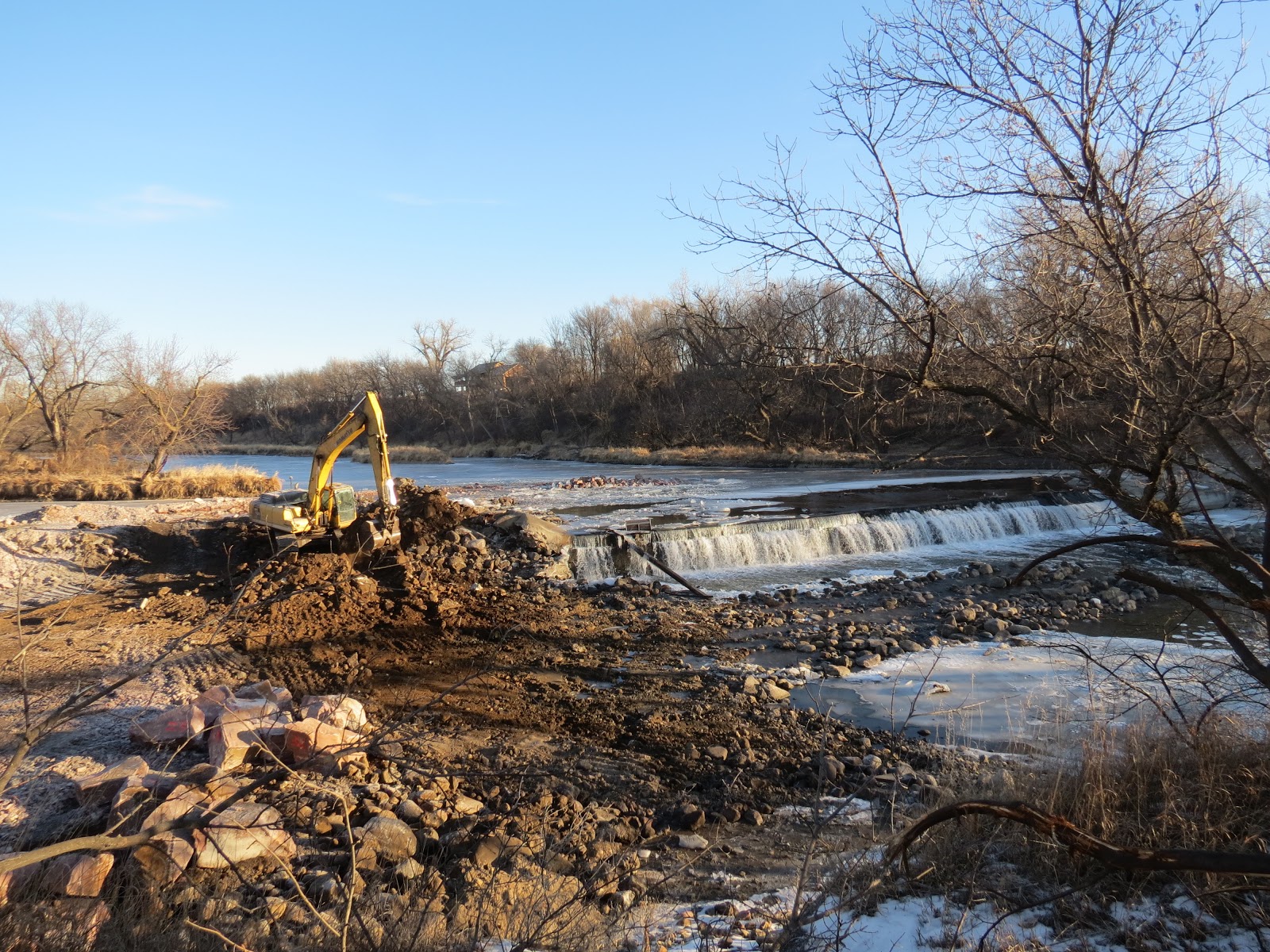 Kayaking the Lakes of South Dakota Removal of Klondike Dam on the Big