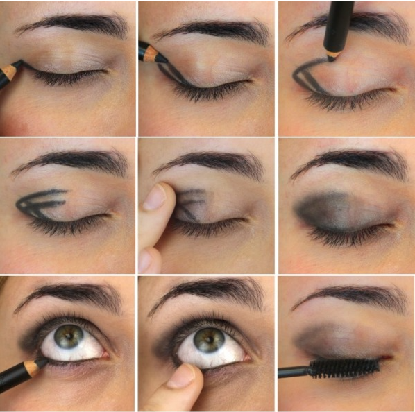 dashingamrit Easy and Quick Smokey Eye Makeup Tutorials