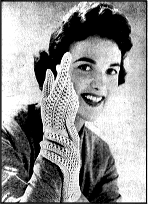 Vintage Pattern Marketplace Free Pattern Lacy Crochet Gloves Just in Time for Spring