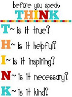 THINK before you speak...
