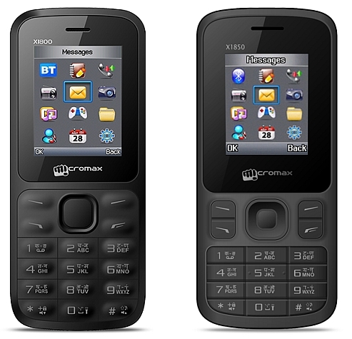 Micromax Launched Two New Budget Phones (Joy X-1800, Joy X-1850)