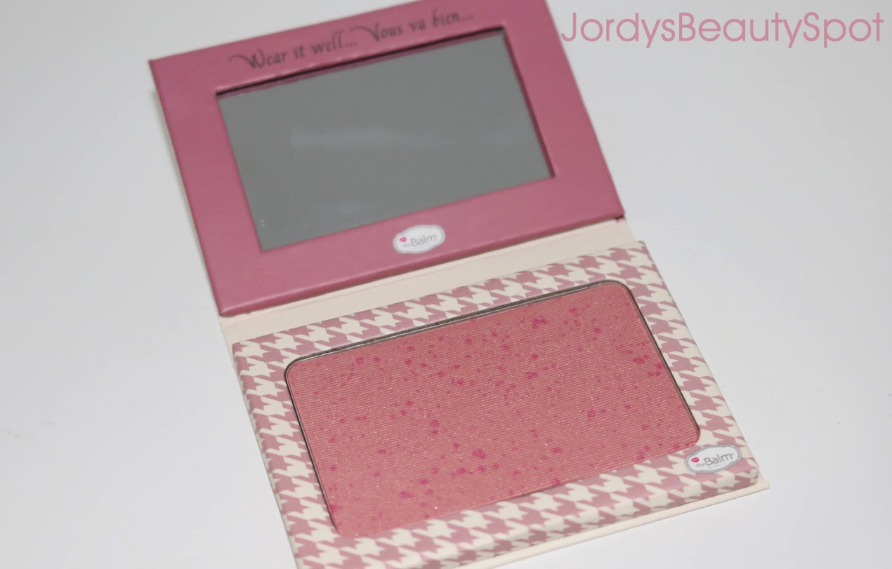 Jordy's Beauty Spot THE BALM "HOUNDSTOOTH" BLUSH {REVIEW}