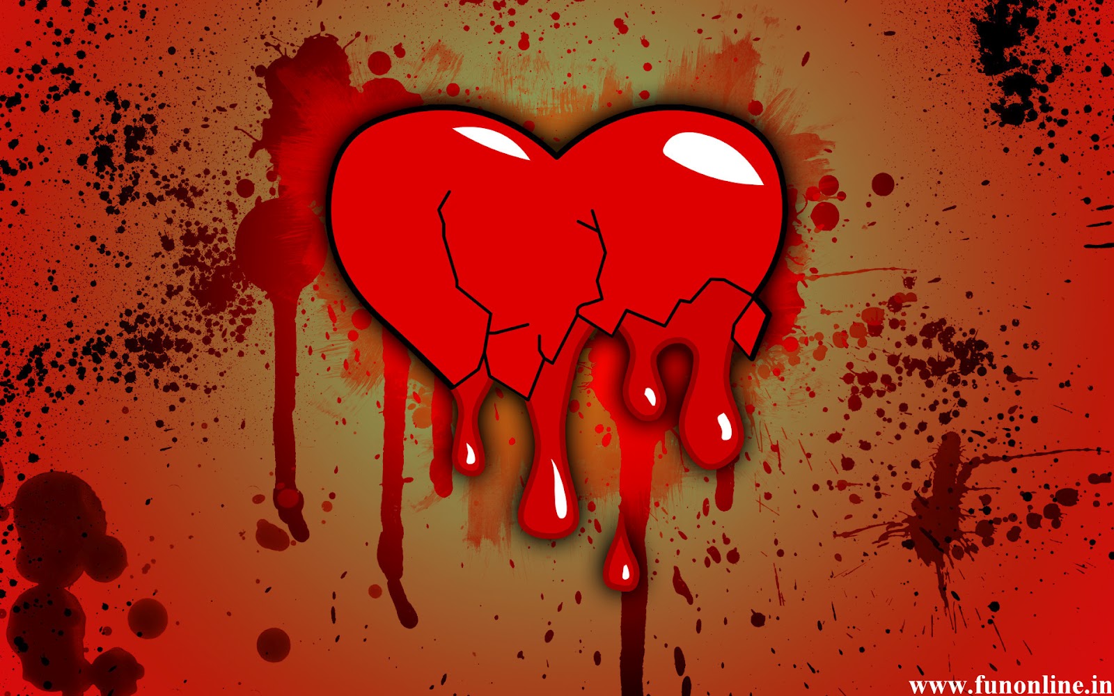 View Love Broken Heart Hd Pic PNG