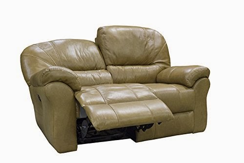 italian leather dual power reclining sofa set