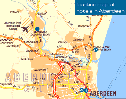 Map Of Aberdeen City Pictures