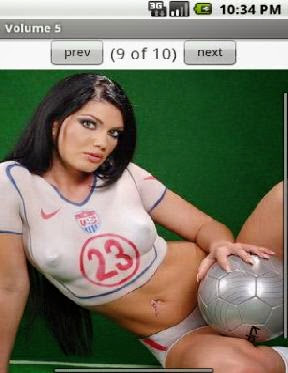 Football Baby Body Paint App for Android
