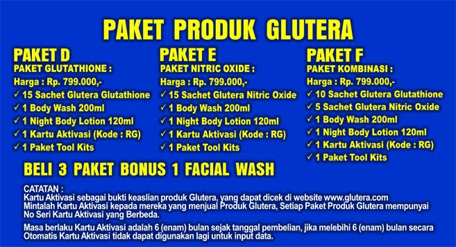 PAKET GLUTERA