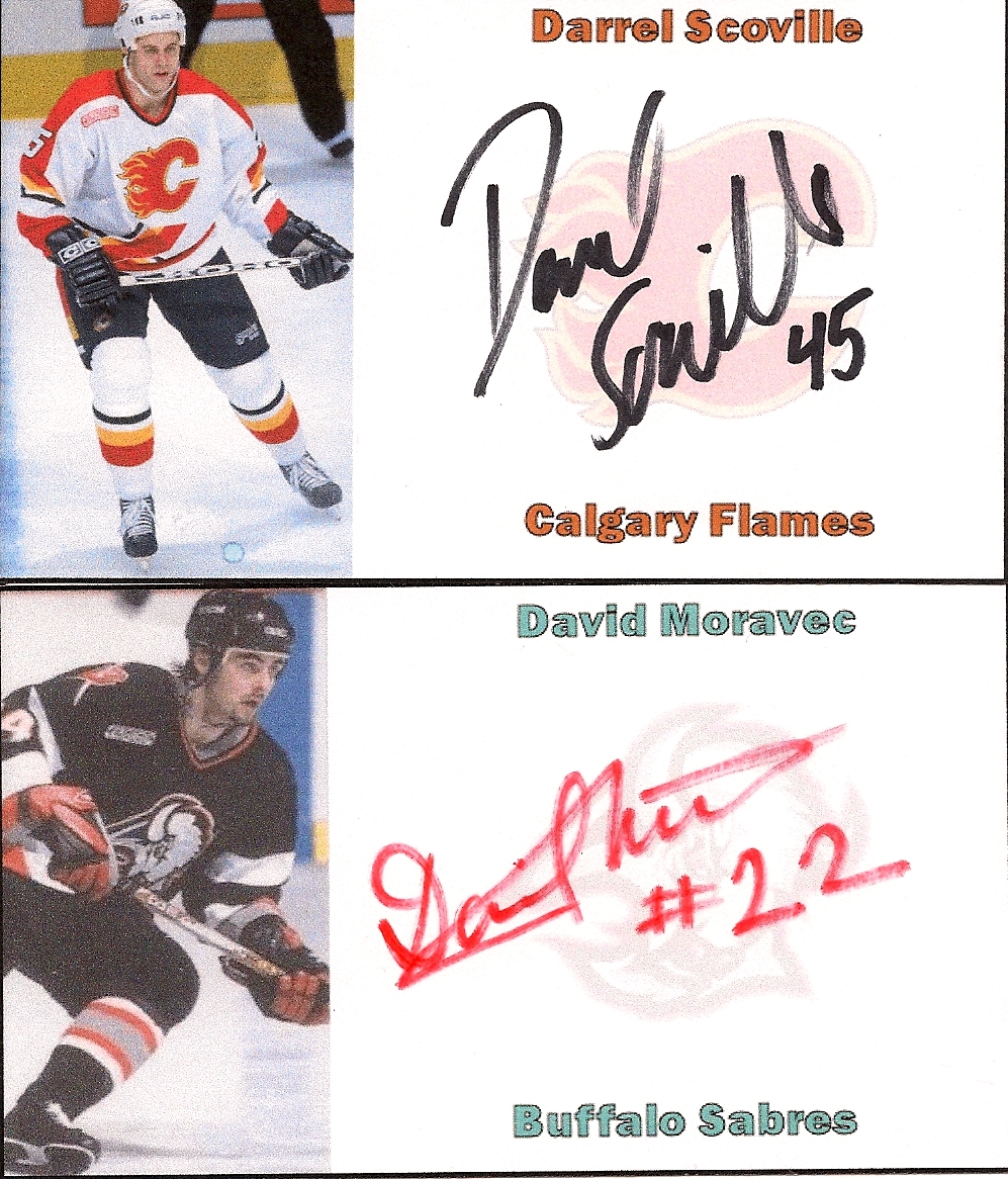 Hockey Ink In The Mail: A Few HHOFers and a Couple Soviets