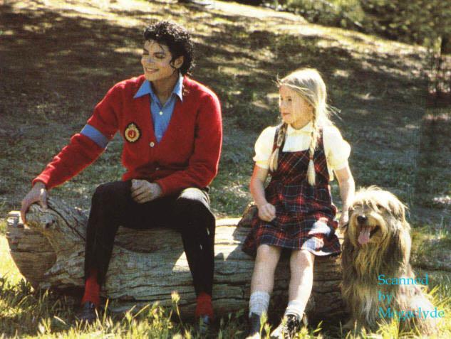 That's Kellie Parker aka  Katie in Moonwalker - she is all grown up