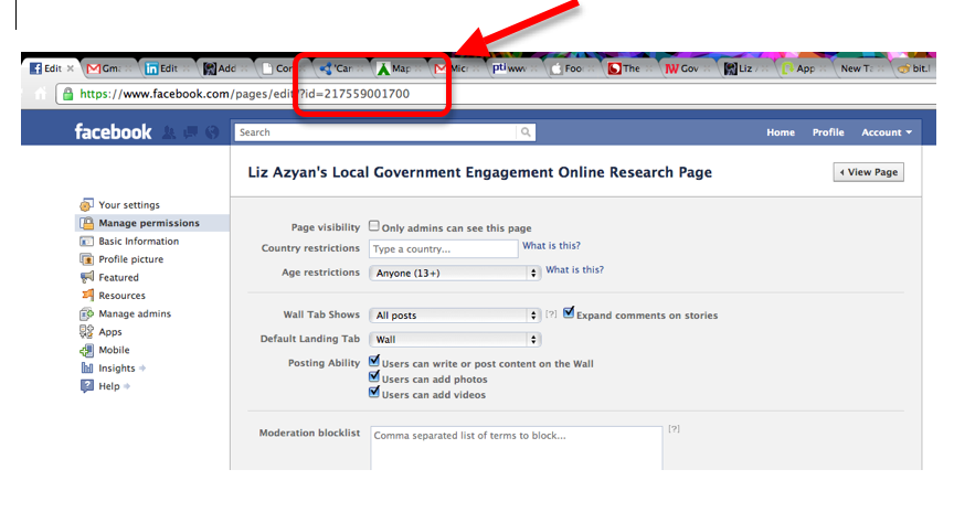 how to find a facebook profile id