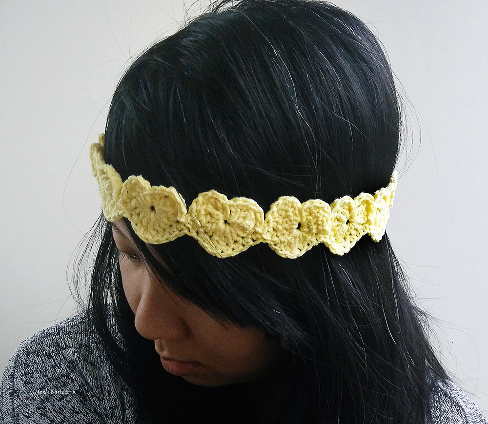 ice pandora DIY Heart Headband