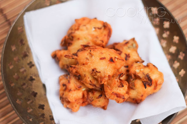 Cabbage and Onion Vada Vadai Fritters