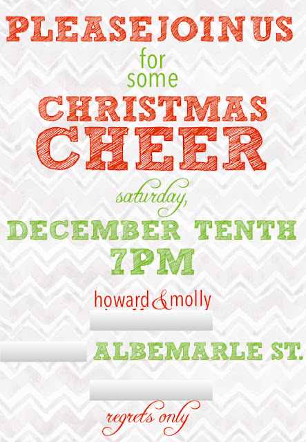 Christmas Party Invitation