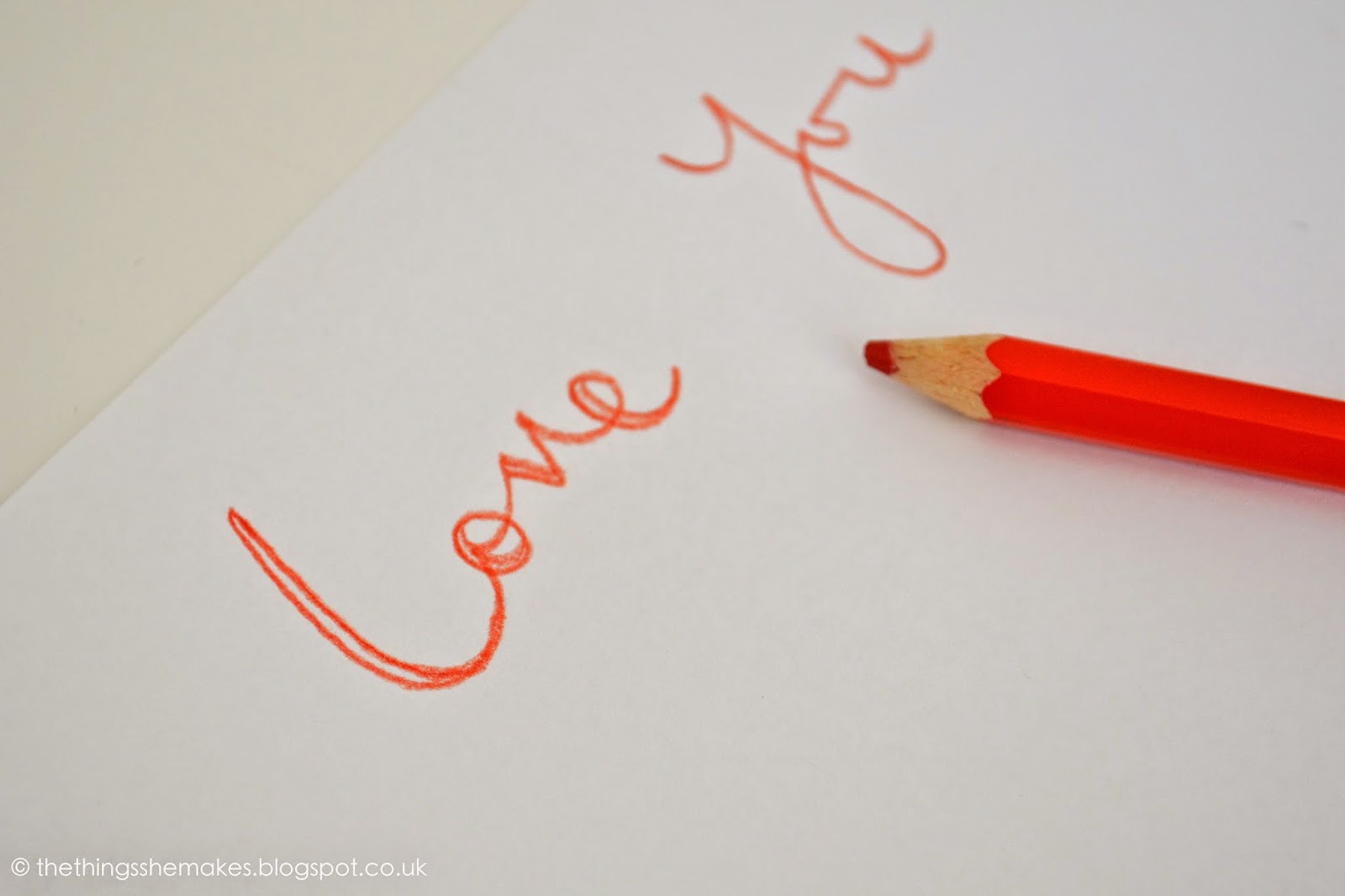 Decorative Writing Part 1 The Things She Makes