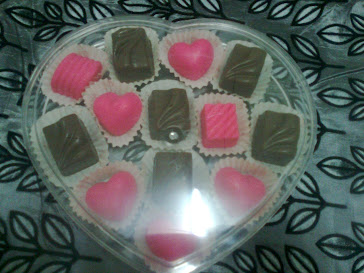 Chocolate in luv box
