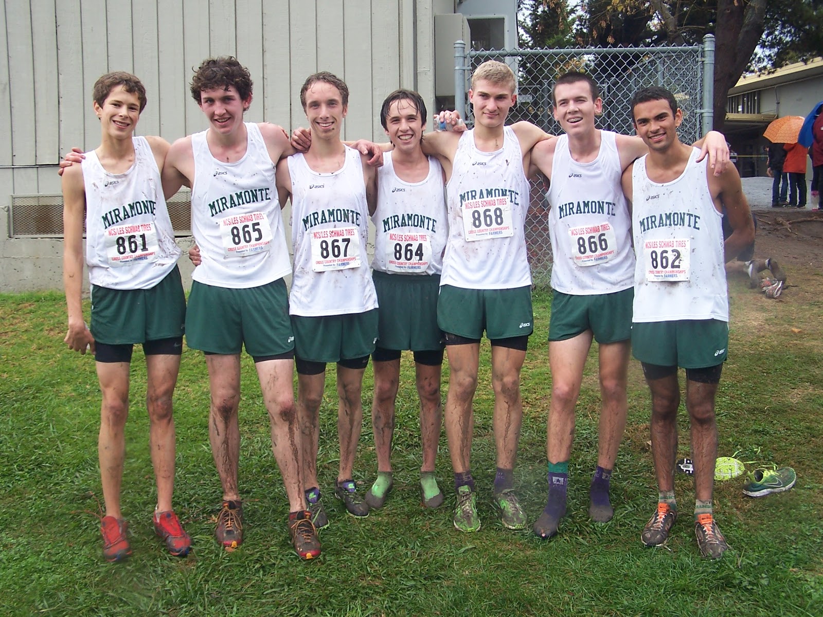 Cross Country Express NCS XC Team Champions '12