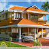 Kerala Style Duplex House - 1900 Sq. Ft