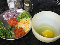 1 Vegetable Masala Omelette