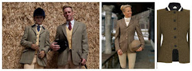 Equestrian fashion, tweed