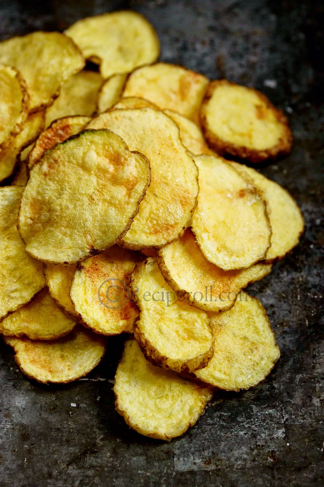 Microwave Potato Chips How to make Potato Chips in Microwave