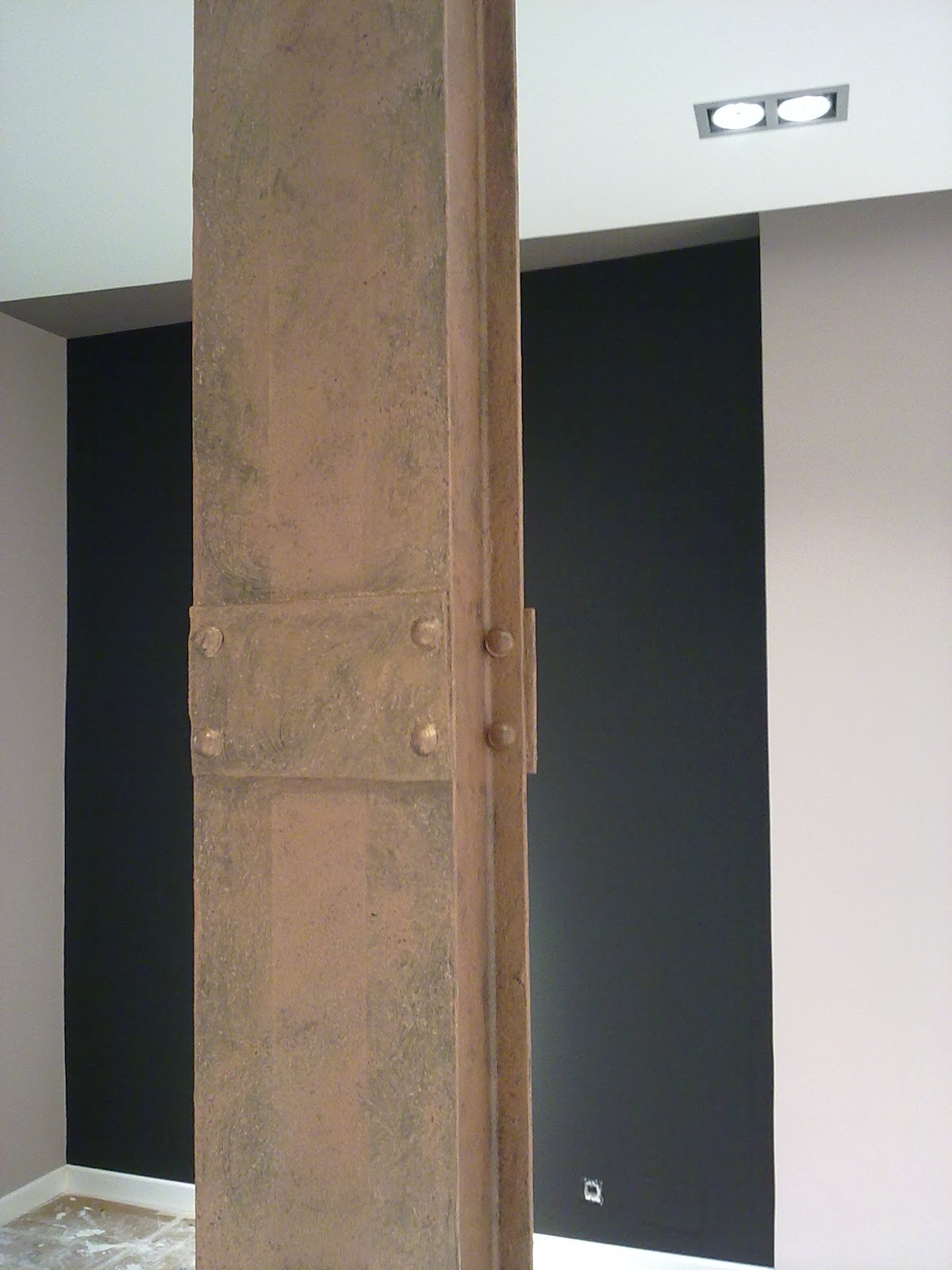 Columna De Yeso Decoracion ~ en ?xido ?sta columna de hierro estaba muy deteriorada se limpi? Columna De Yeso Decoracion ~ en ?xido ?sta columna de hierro estaba muy deteriorada se limpi?