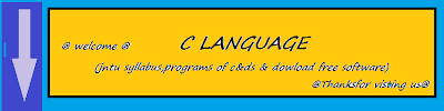 C-LANGUAGE