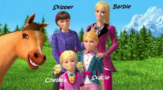 Barbie and Her Sisters in a Pony Tale Skipper and Chelsea Doll +