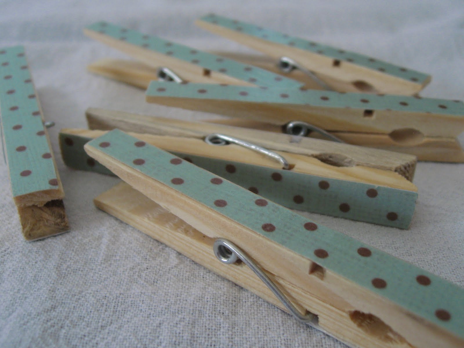 KinzyKate's lil' stitches Multipurpose Binder Clips & Clothes Pins