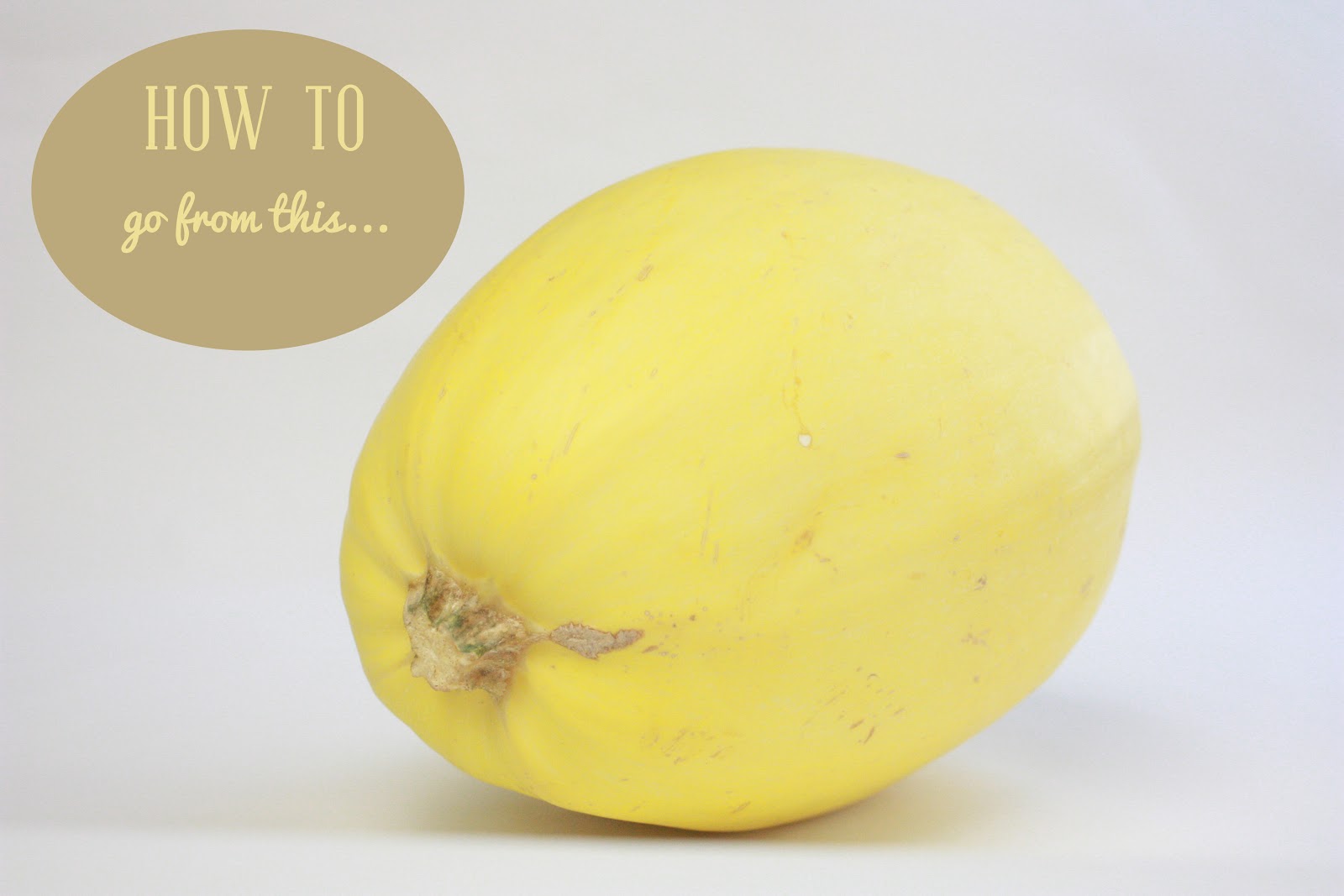 Meet the Sullivans How to Use Spaghetti Squash Instead of Pasta