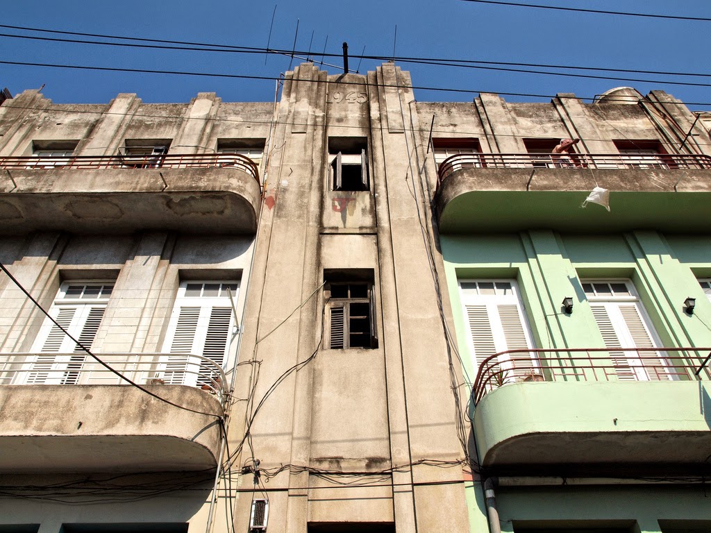 ARQUITECTURA CUBA Art Decó en Santiago de Cuba.