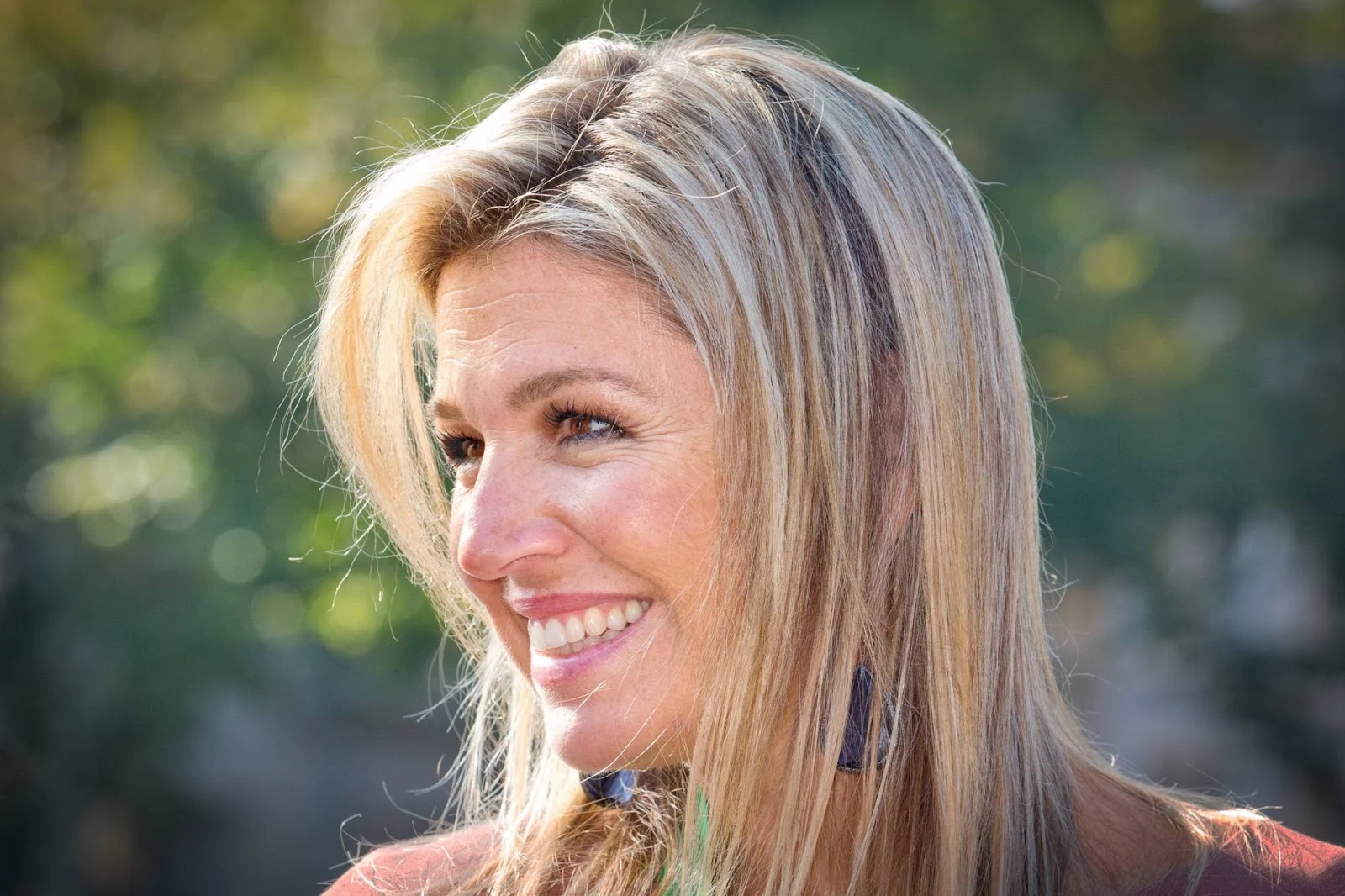 Queen Maxima of The Netherlands attend the start of the WerkWeek (workweek) campaign of organization De Broekriem at Het Plein in The Hague, The Netherlands, 18 September 2014. De Broekriem is an initiative of young people looking for work. Photo: Patrick van Katwijk