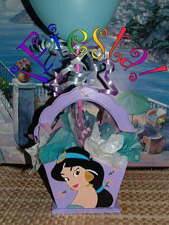Centros de Mesa de Aladino para Fiestas Infantiles