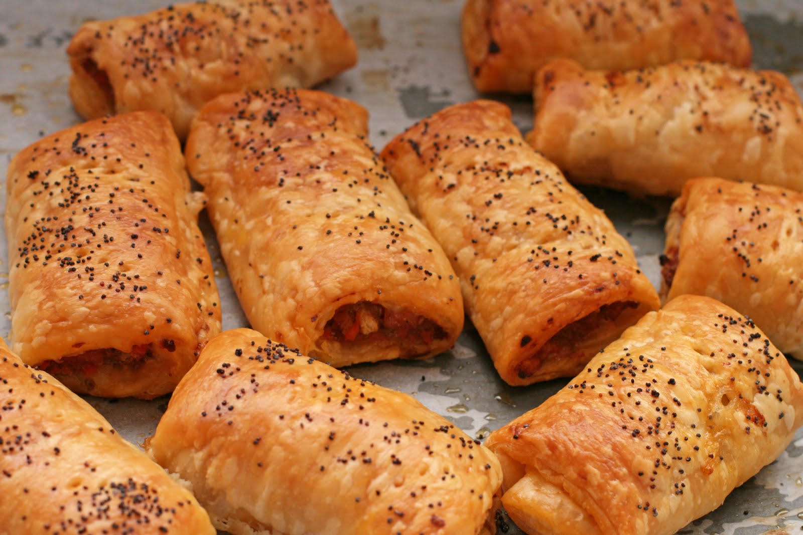 Cooking in my Kitchen Savory Sausage Rolls