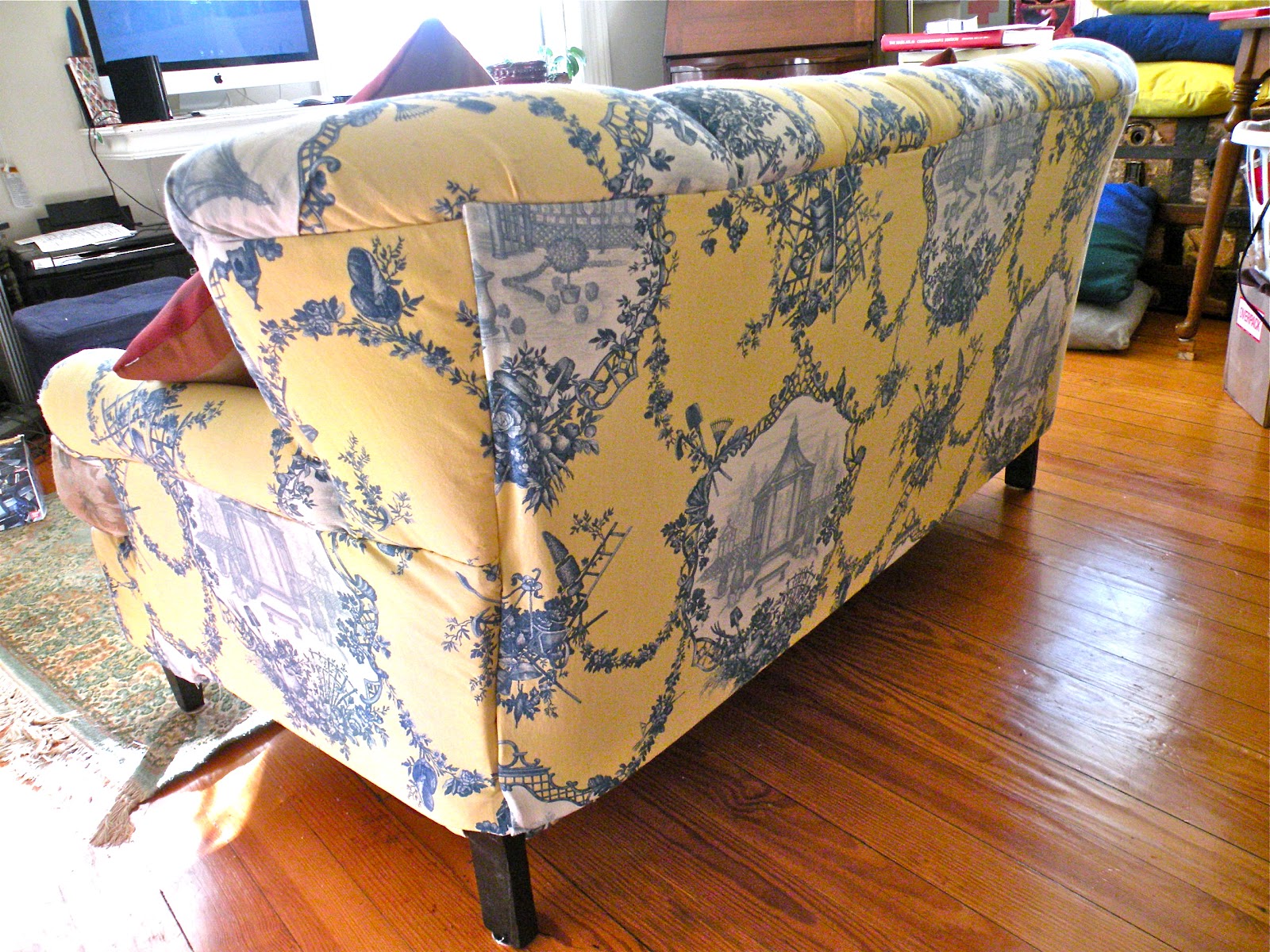 Sunshine and the Kilted Chris Reupholster Your Loveseat
