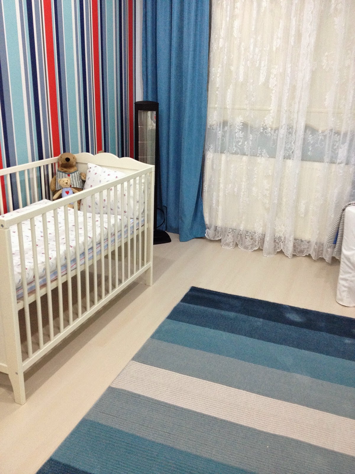 BAHÇE KATINDA HAYAT Erkek Bebek Odası Dekorasyonu