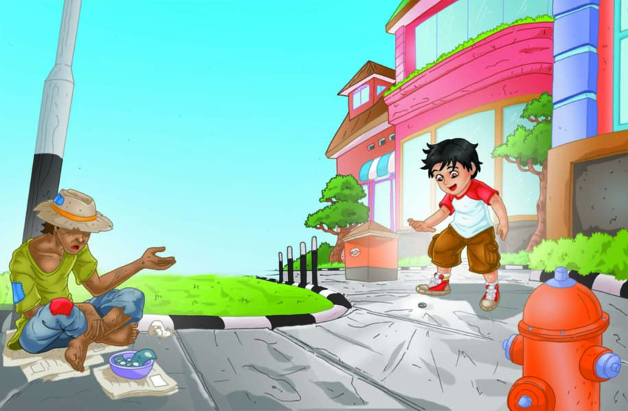 ilustrasi cerpen | jejak kecil