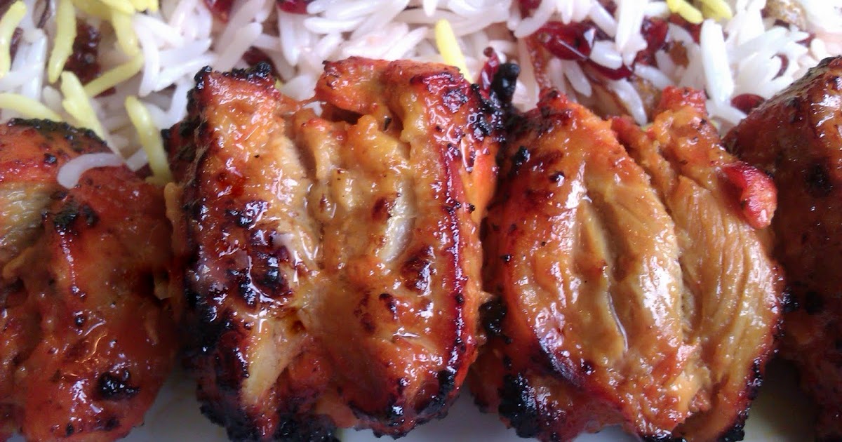 DrinkFoodTravel Recipe review chicken kebabs in yogurt marinade