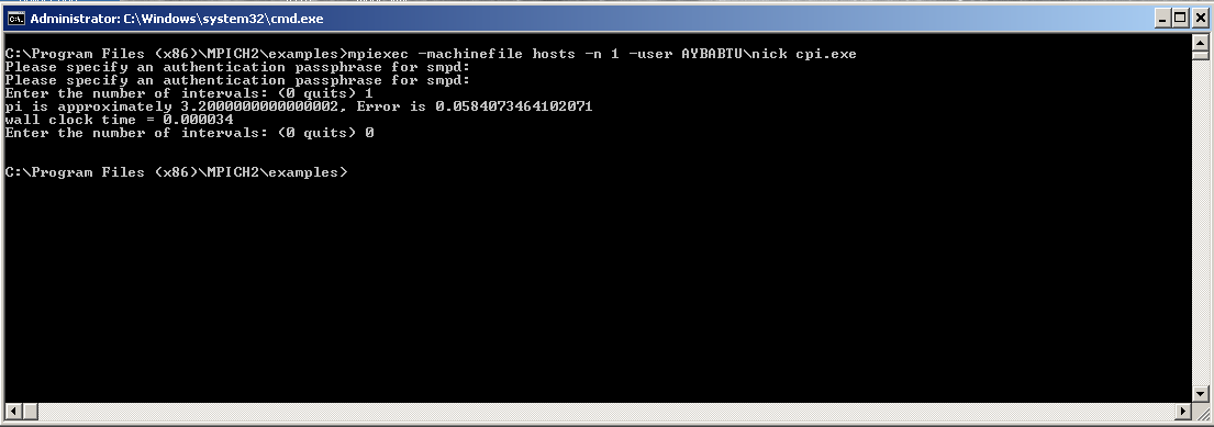 Installing Mpich2 On Windows 8