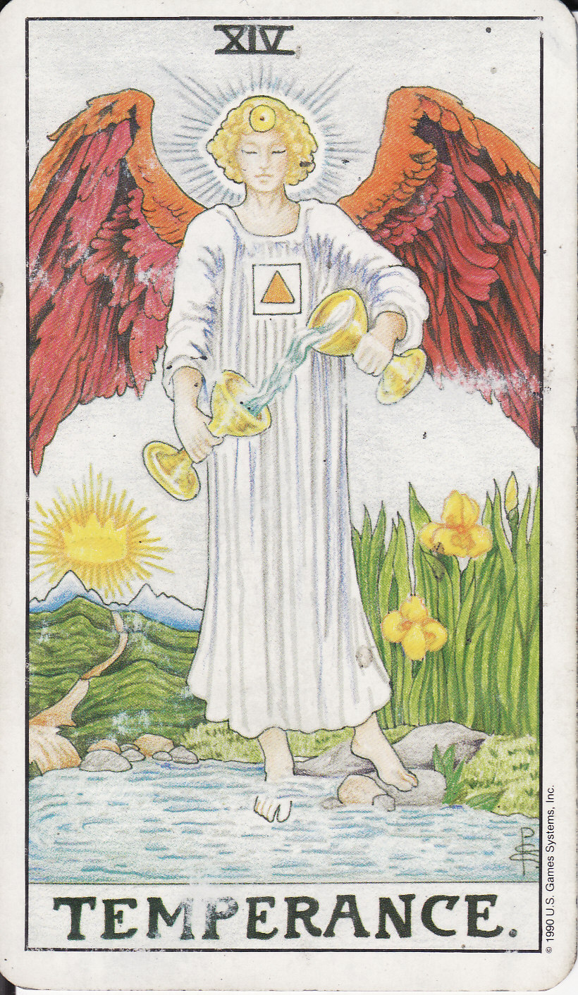 TAROT The Royal Road 14 TEMPERANCE XIV