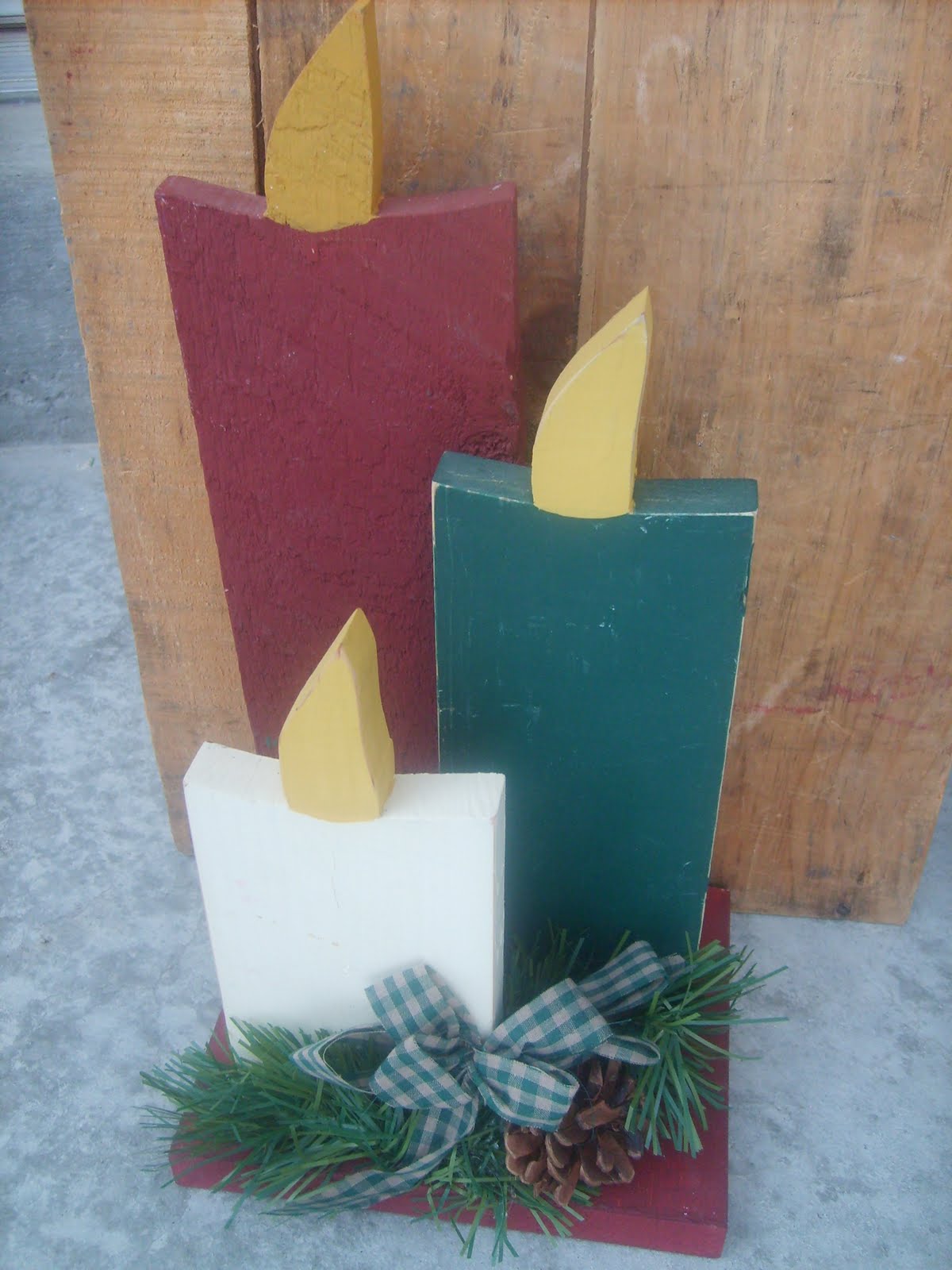 Craft Critters: Wooden Candles
