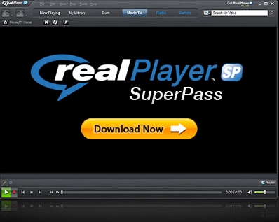 RealPlayer SP screenshot