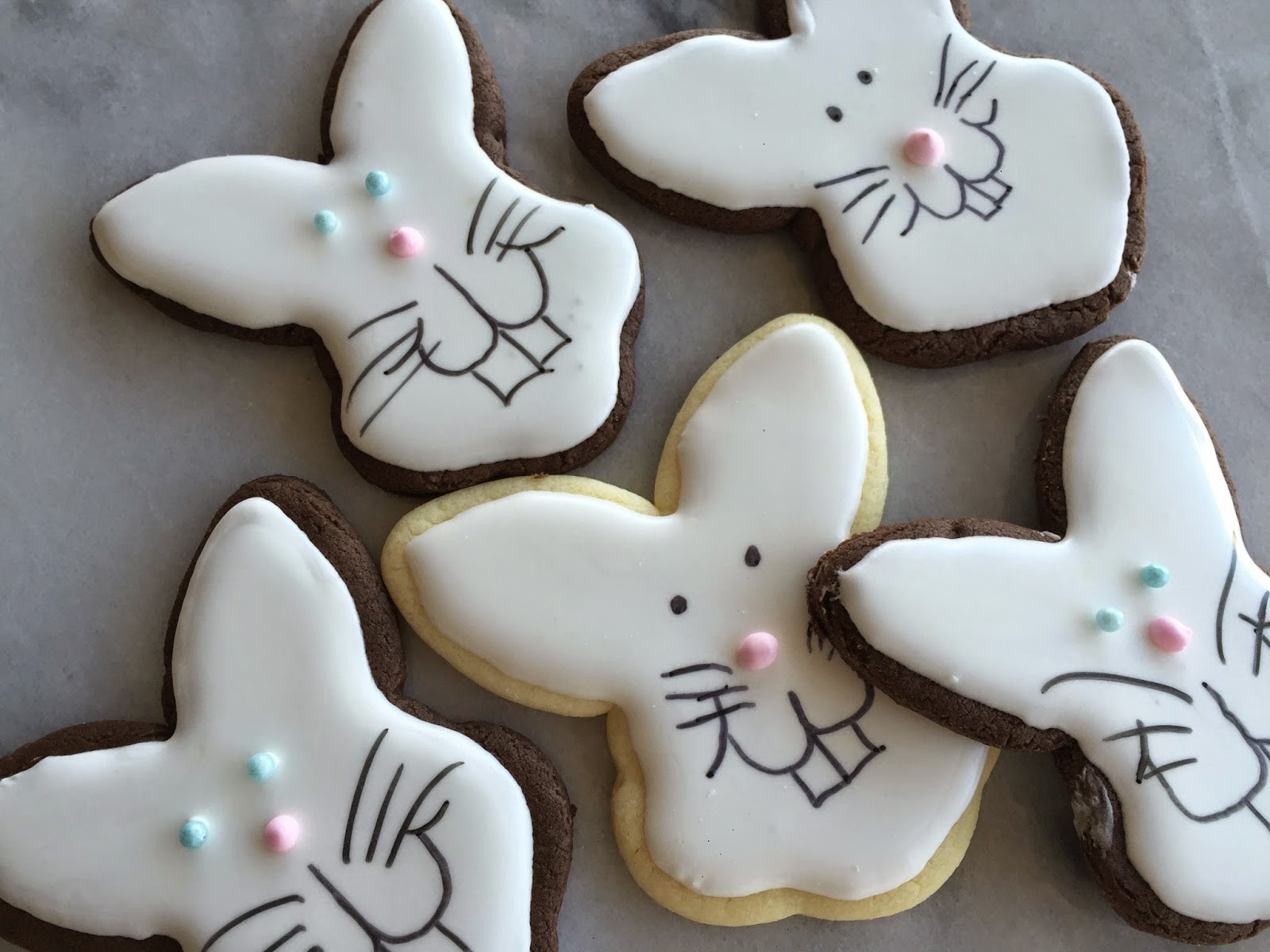 Chocolate Bunny Cookies Purple Chocolat Home