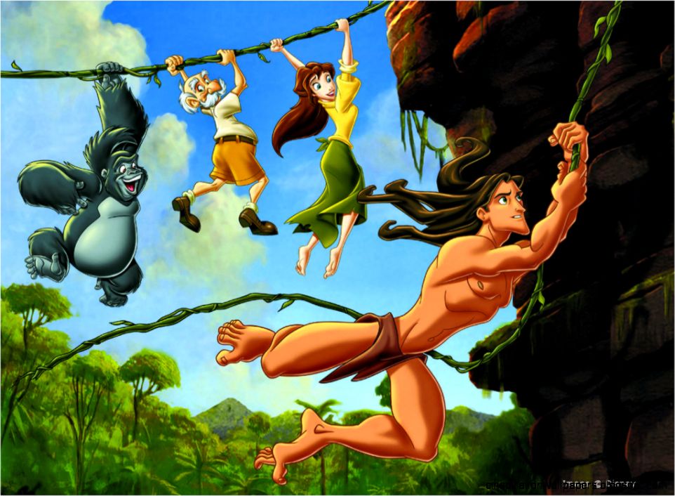 Cartoon Tarzan Wallpaper HD Wallpaper Cartoon Tarzan Wallpaper HD Wallpaper