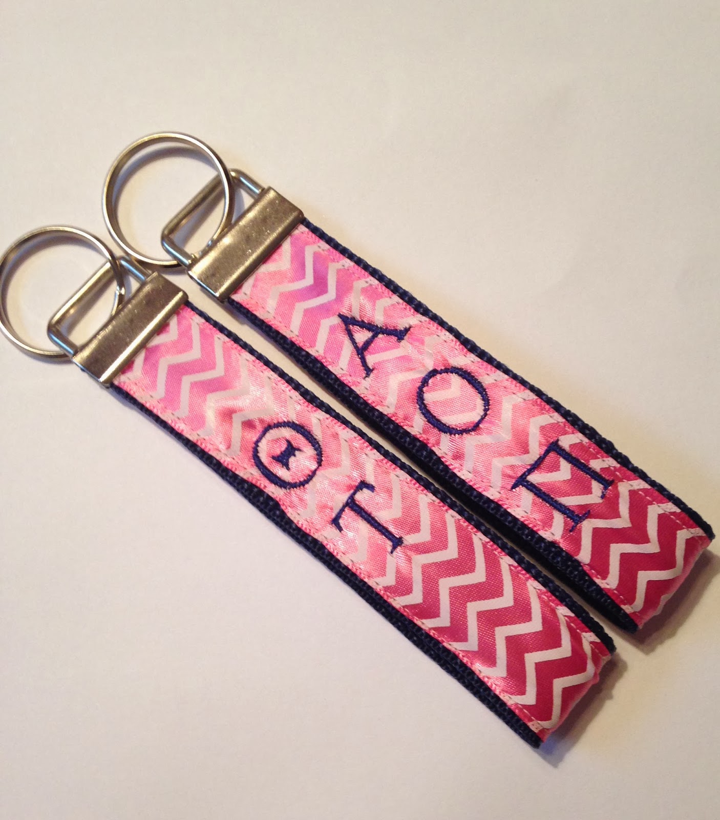 Kraftie Katie Custom {Greek} Keychains